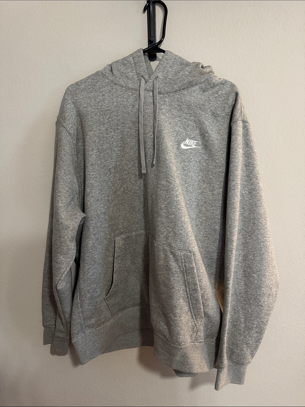 Nike Heather Gray Hoodie